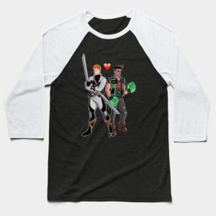 Shatterstar And Rictor Baseball T-Shirt